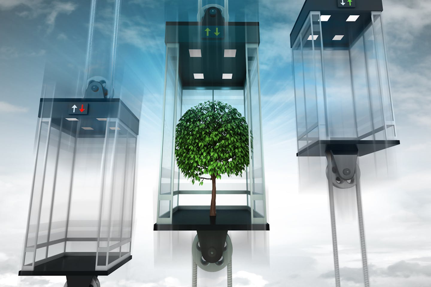آسانسورهای سبز: راه حل‌ های پایدار برای آینده